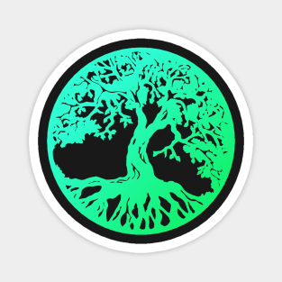 Jade Tree of Life Magnet