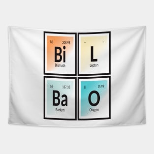 Bilbao City | Periodic Table of Elements Tapestry