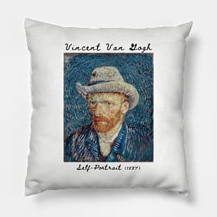 Self-Portrait, Vincent Van Gogh Pillow