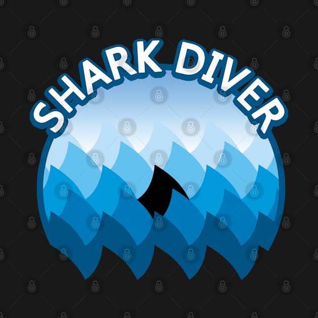 Shark Diver by TMBTM