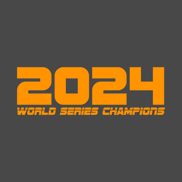 2024 World Series Champions by Birdland Sports