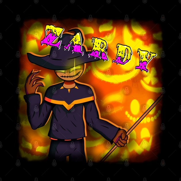 Fnf Zardy halloween. by Abrek Art