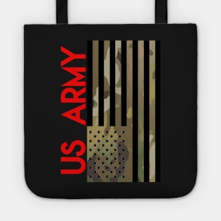 US ARMY CAMOUFLAGE FLAG Tote