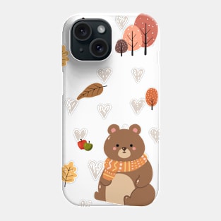 Animal Forest White Phone Case