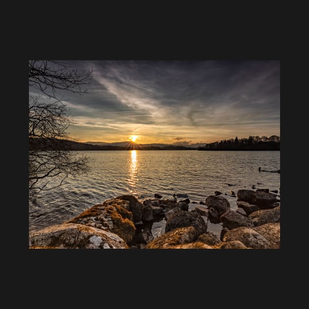 Windermere Sunset by Reg-K-Atkinson