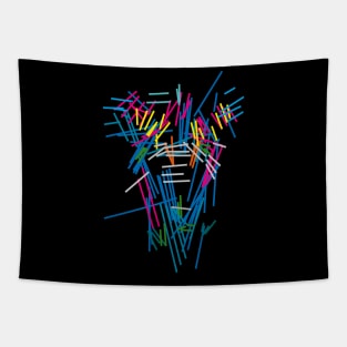 abstract art - scifi Tapestry