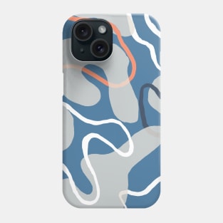 Abstract Lines And Soft Colors Phone Case