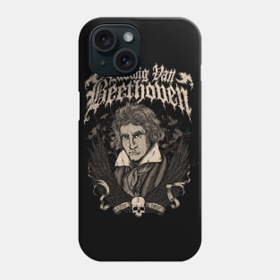 Death Metal Beethoven Phone Case