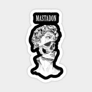 On And On Mastadon Magnet