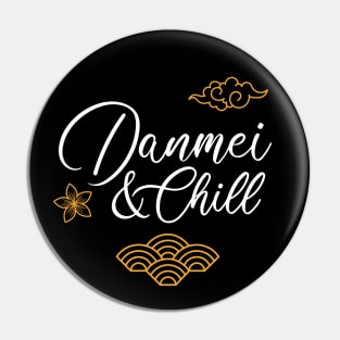 Danmei and Chill - Chinese elements (white version) Pin