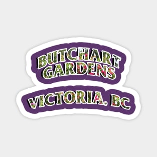 butchart gardens Magnet