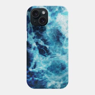 Beautiful Blue Waves 1 Phone Case