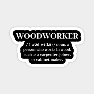 Woodworker Definition Magnet