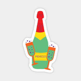 Prosecco time! Magnet