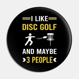 3 People Disc Golf Pin