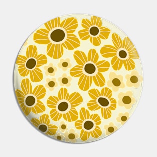 Yellow flower power Pin