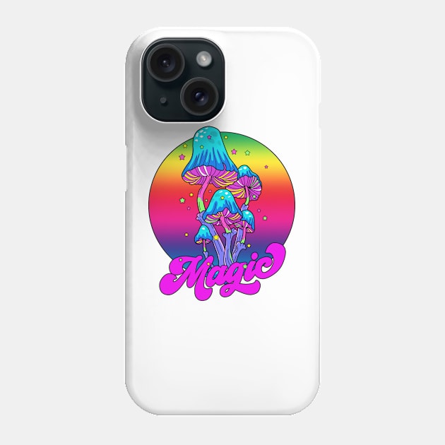 Magic Mushrooms Phone Case by valentinahramov