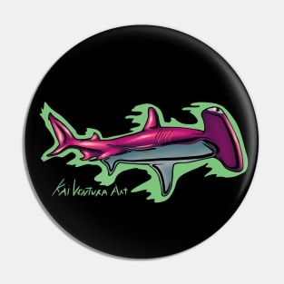 Hammerhead Shark Color Variant A Pin