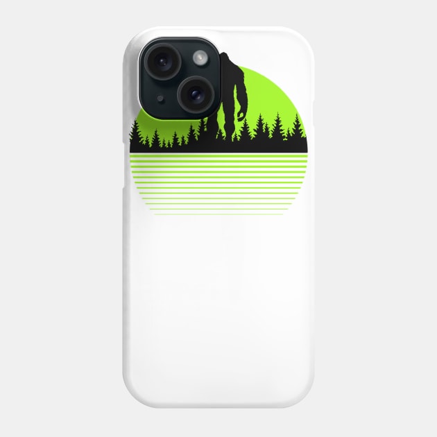 Bigfoot Sasquatch I Believe Phone Case by GreenGuyTeesStore