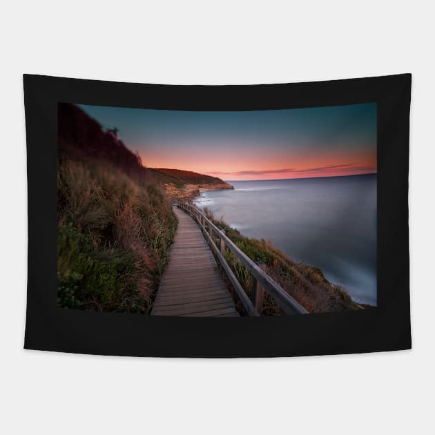 Inviting pathway Tapestry by dags