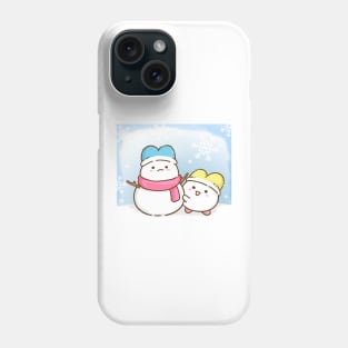 Snow day Snowman Phone Case