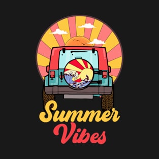 Summer Vibes - Surfing T-Shirt