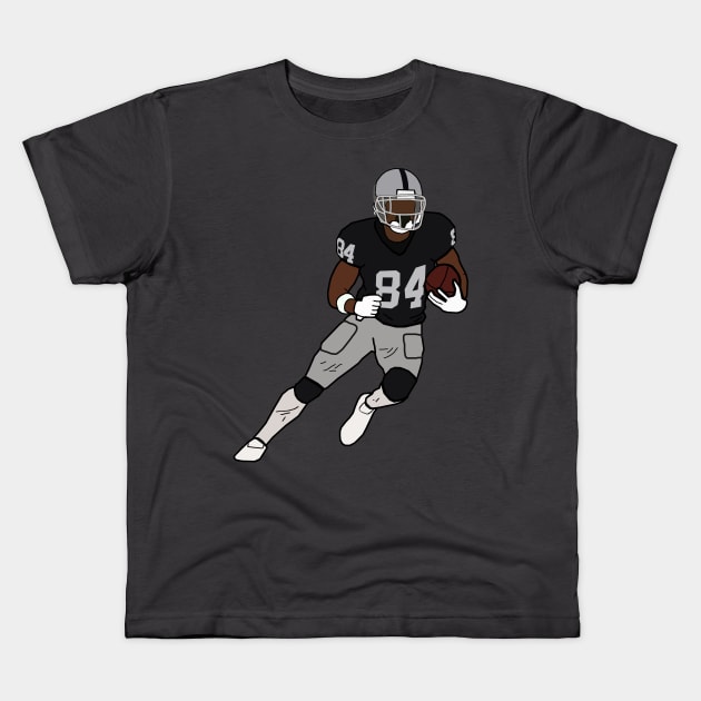 Antonio Brown - NFL Oakland Raiders - Nfl - Kids T-Shirt