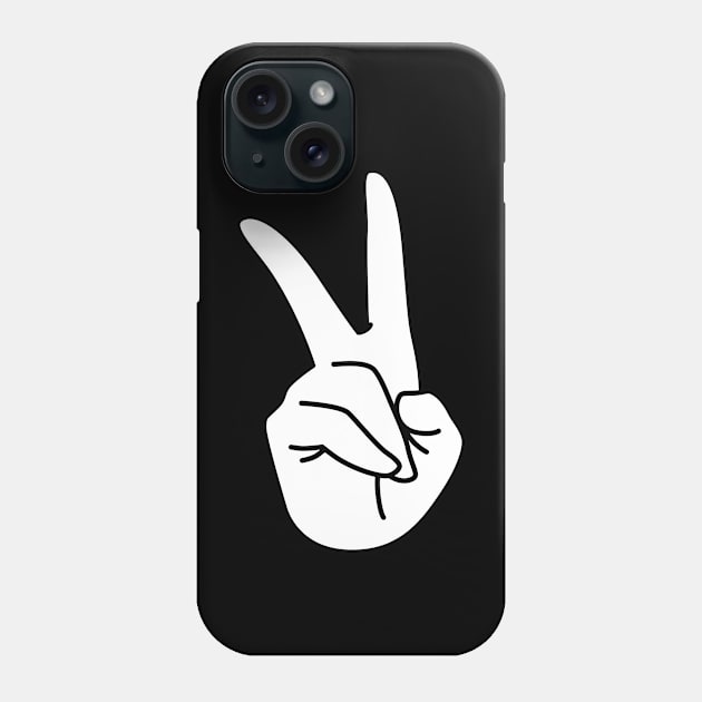 Peace Sign Phone Case by Galina Povkhanych