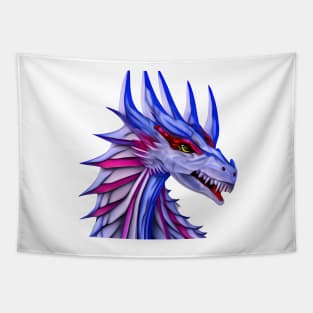 Crystal Ice Dragon Tapestry