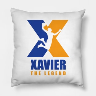 Xavier Custom Player Basketball Your Name The Legend T-Shirt Pillow