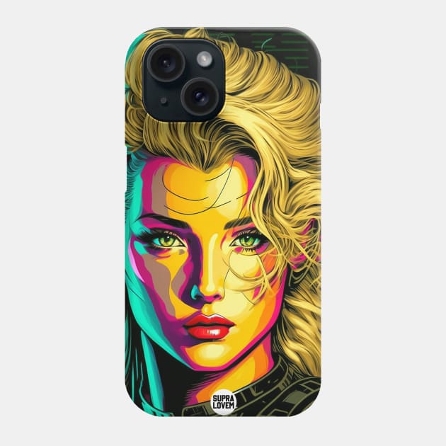 Neon Rim Light Phone Case by SupraLovem