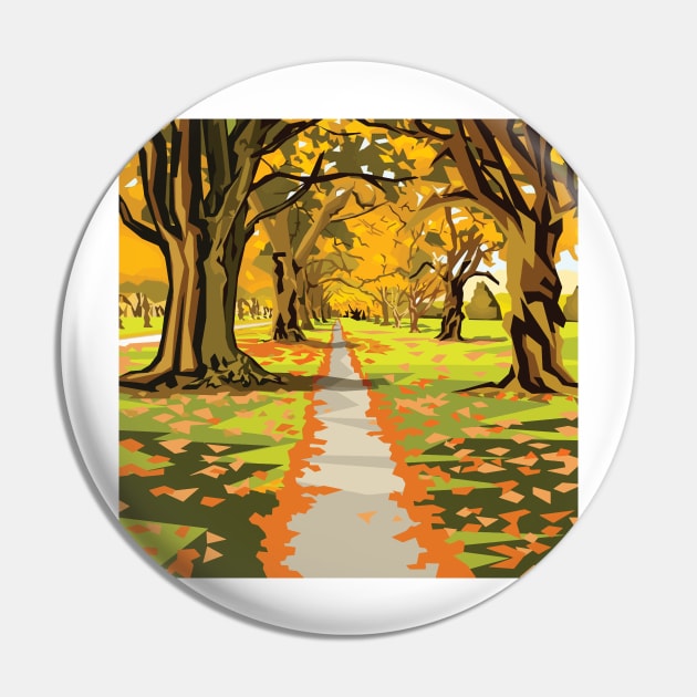 Hagley Park Walk Pin by irajane