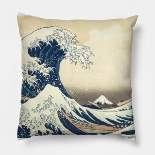 Great Wave Off Kanagawa Pillow