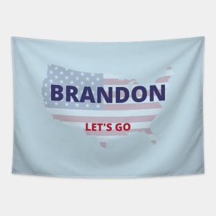 Let's Go Brandon Tapestry