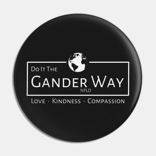 Do It The Gander NFLD Way Pin