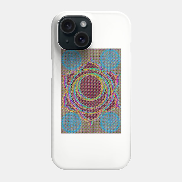 Sacral Chakra Phone Case by indusdreaming