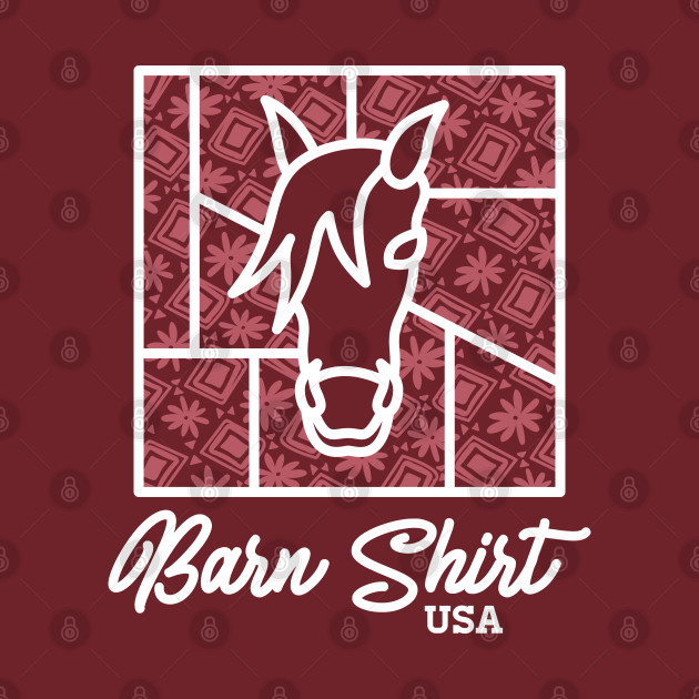 Stained Glass Horse by Barn Shirt USA