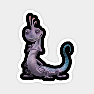 The cunning blue lizard Magnet