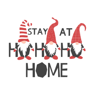 Сhristmas gnomes Stay At Home T-Shirt