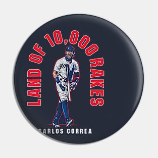 Carlos Correa Land Of 10,000 Rakes Pin