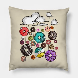 raining donut Pillow