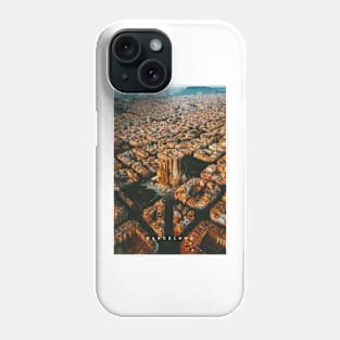 Barcelona | Retro Cityscapes Phone Case