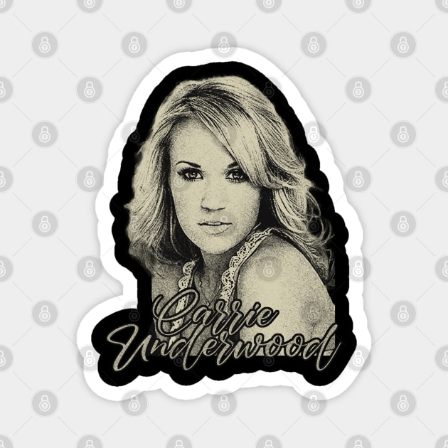 Carrie Underwood Magnet by YukieapparelShop