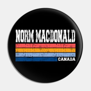 Norm Macdonald // Retro Style Pin