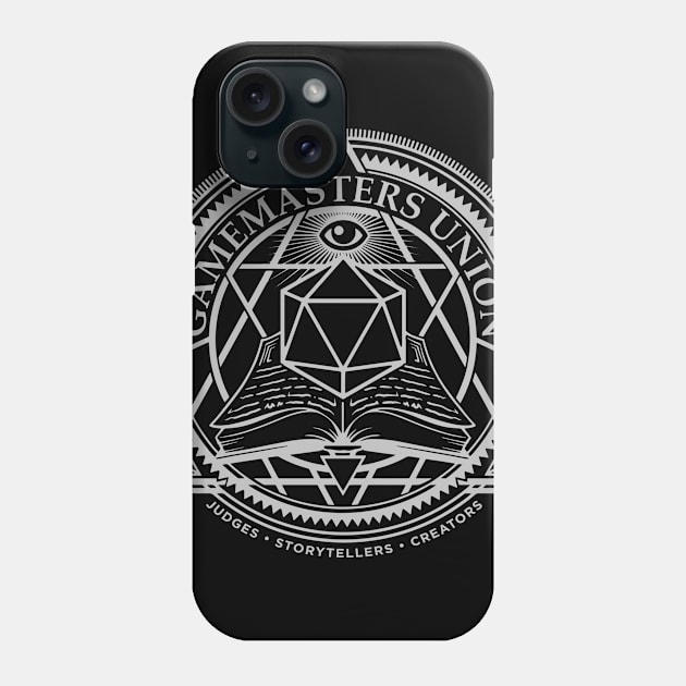 Gamemasters Union V3 Phone Case by d20Monkey