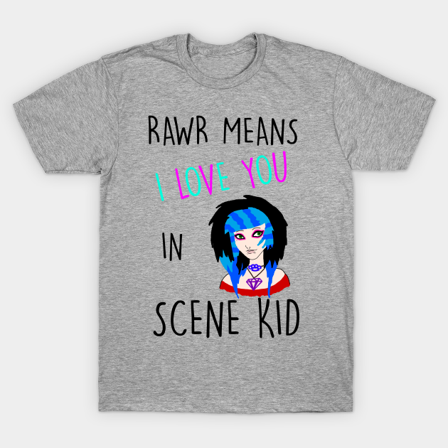 Arrowhead abort Styring Rawr - Scene Kids - T-Shirt | TeePublic UK