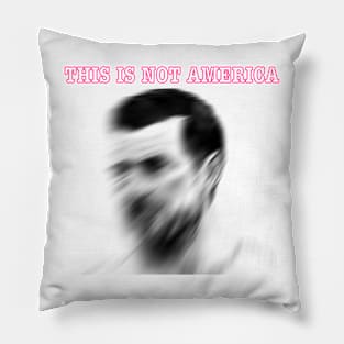 This Is Not America - Claes Bang (Perspective Blur) Pillow