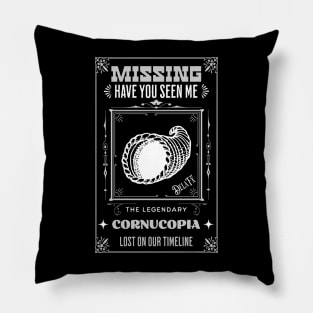 MANDELA EFFECT MISSING CORNUCOPIA Pillow