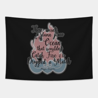 Copy of The Raven King Quote Tapestry