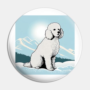 Make a Difference with the Poodle Mountain Design 2 Pin